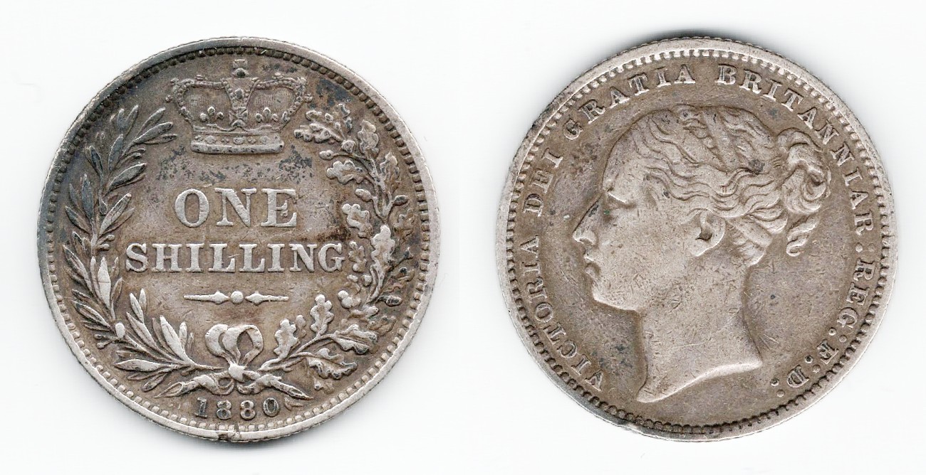 Queen-Victoria-1879-Shilling-,-Third-Or-Fourth-Young-Head-?-Help-Please