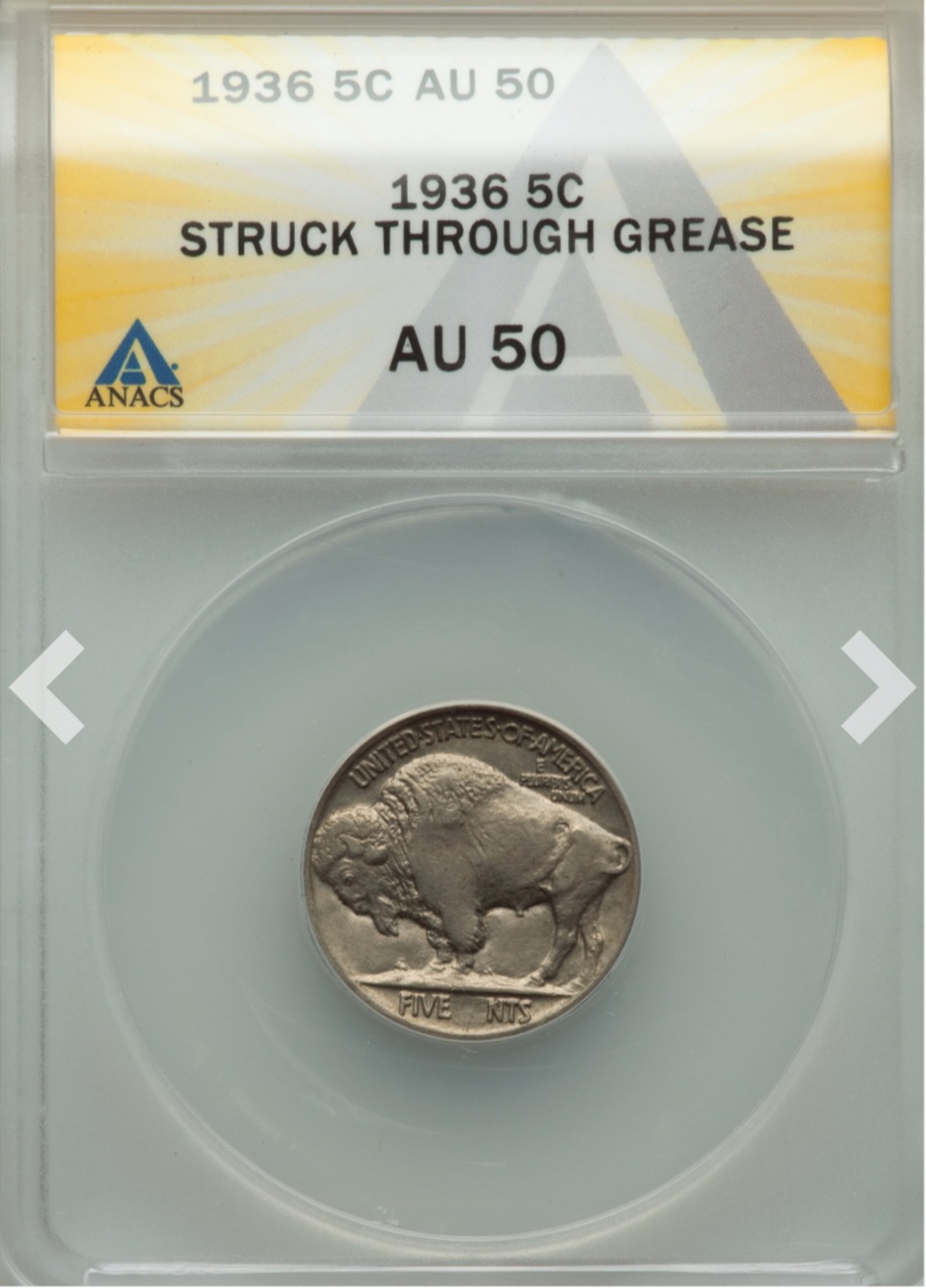 1936-Buffalo-Nickel-Struck-Through