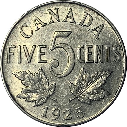 GTG-Canada-1925-Five-Cent