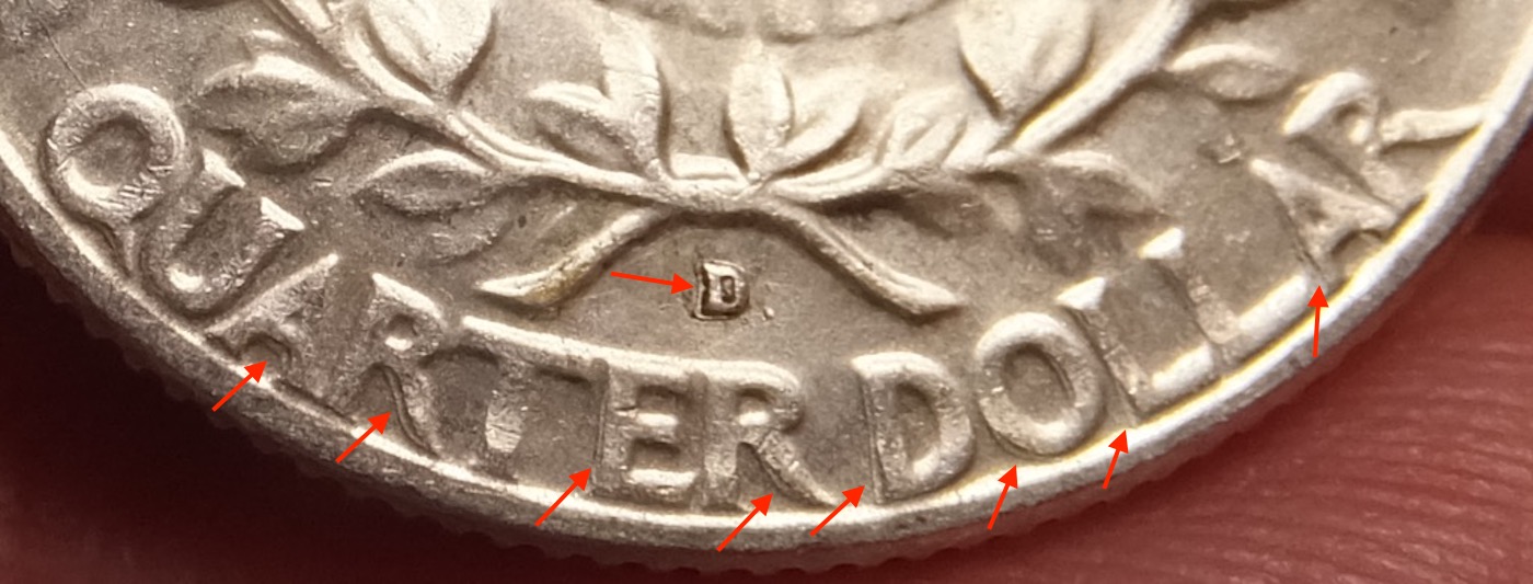 Another-1964-D-Washington-Quarter-With-Die-Cracks