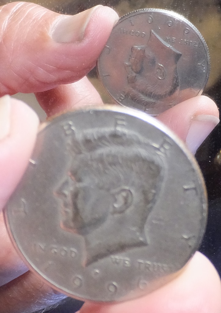 1996-P-Kennedy-Half-Magician-Coin