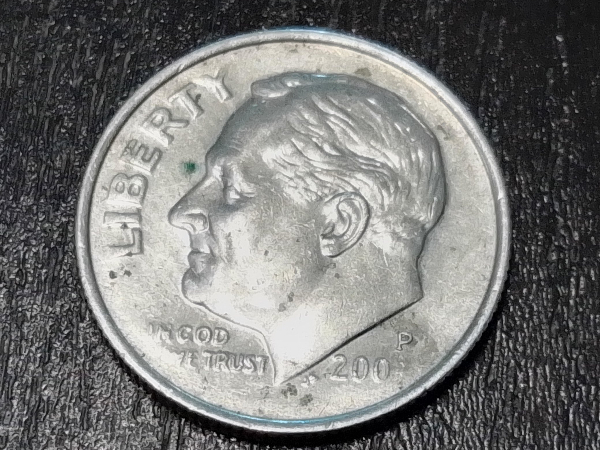 2000-P-Plated-8Roosevelt-Dime-Errors