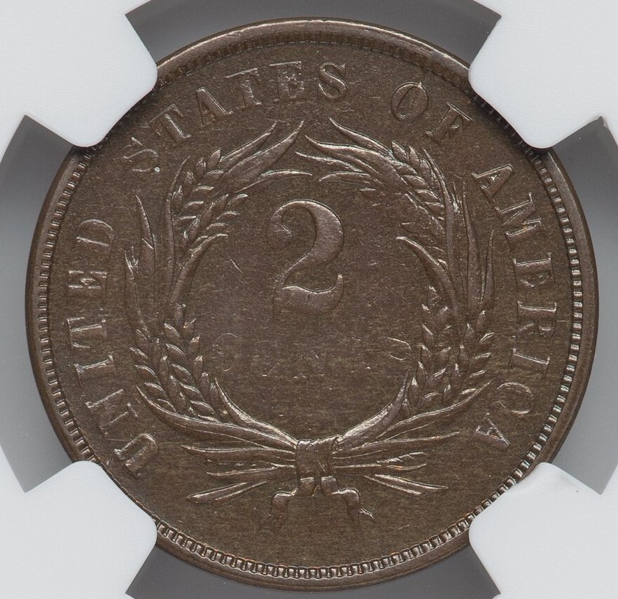 1867-2c-NGC-MS-62--Even-The-Denticles-Are-Doubled