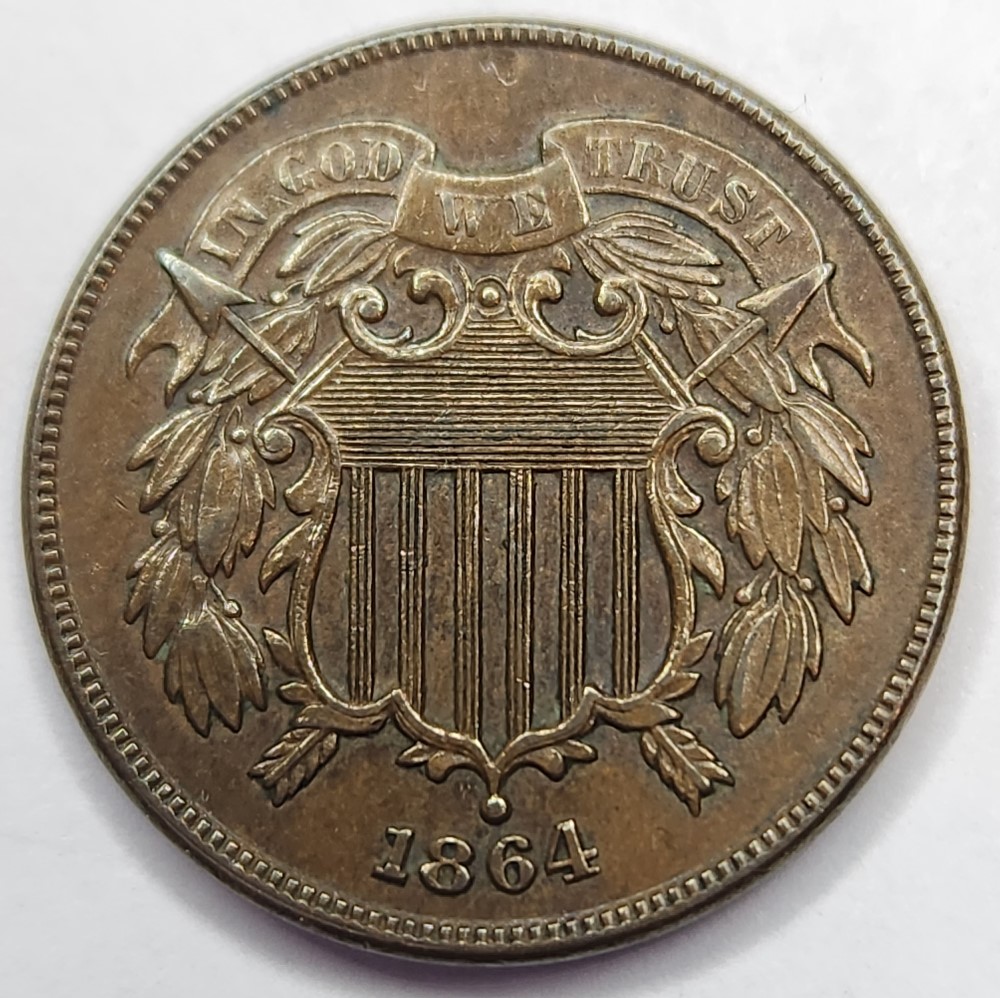 1864,-2�-Large-Motto,--Grade-Please