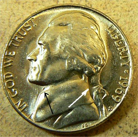 1969-S-Jefferson-Nickel--Grease-Filled-Die?