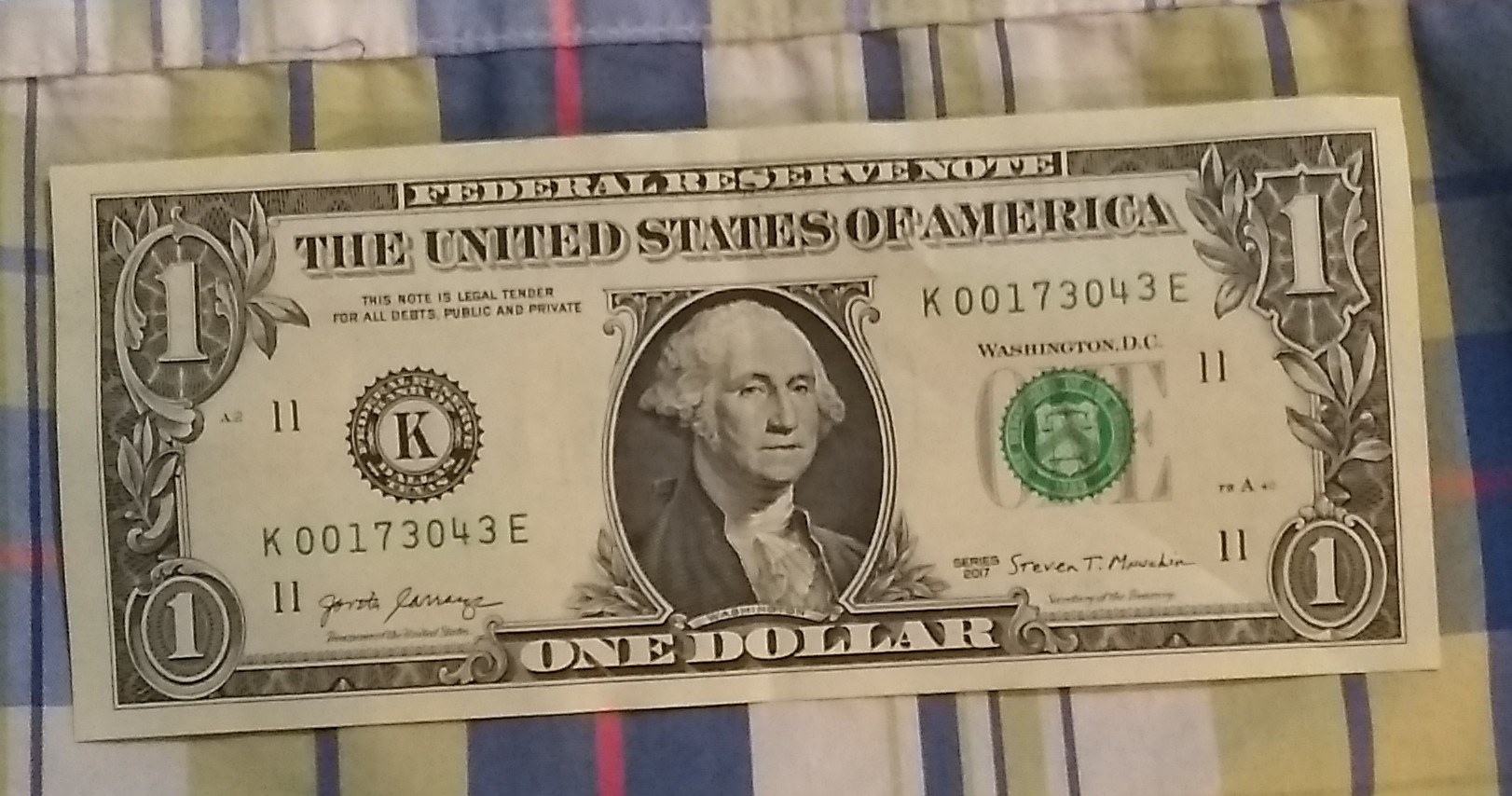 Series-2017-1-Dollar-Missalinged-Serial-Number