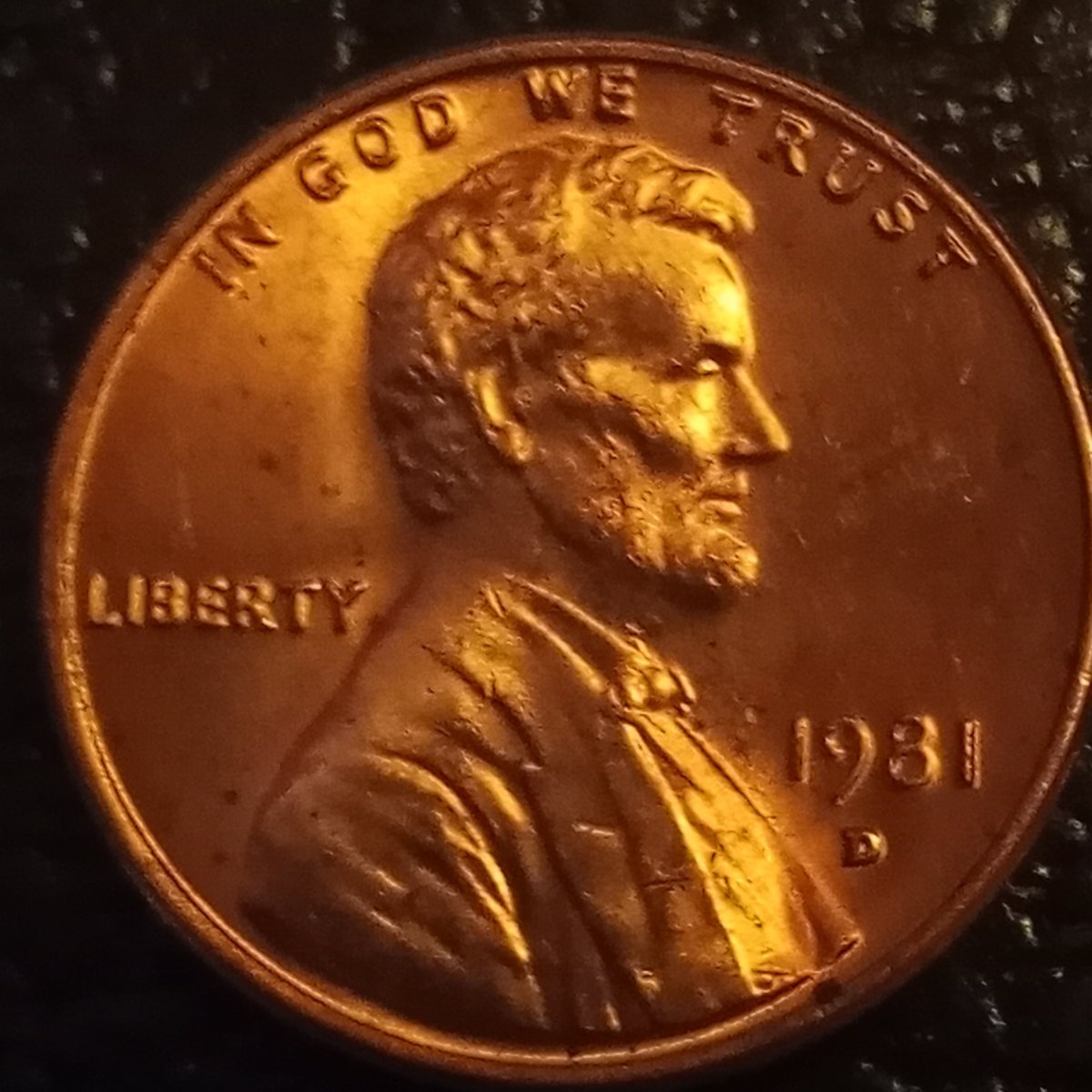 1981-D-Penny!-Unusually-Shiny!
