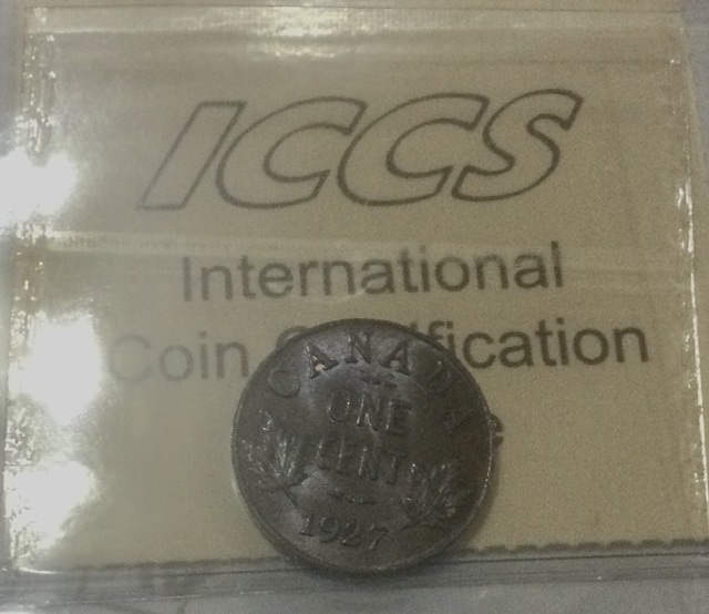 ICCS-&-Time-Travel-Very-Rare-1964-George-V-Cent