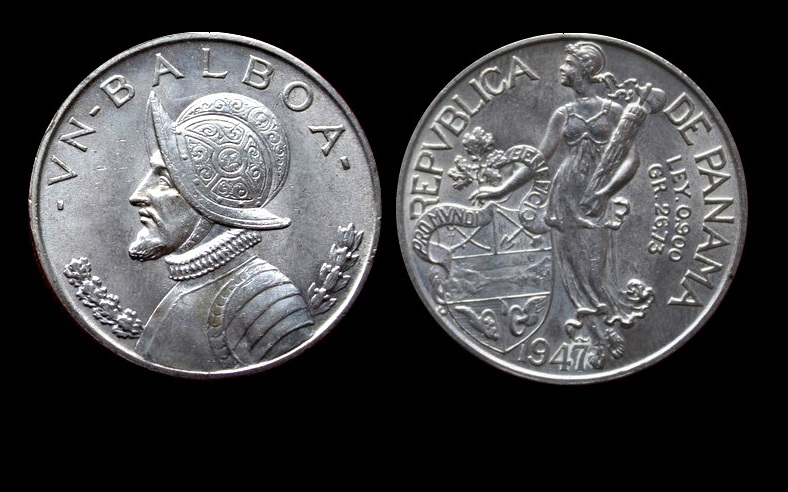 Latest-Purchase:-1947-Balboa-From-Panama,-With-A-Bit-Of-Original-Luster