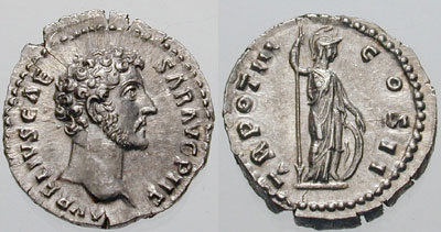 Marcus-Aurelius,-Caesar,-Denarius.-146-147-Ad?-Need-Help-Identifying