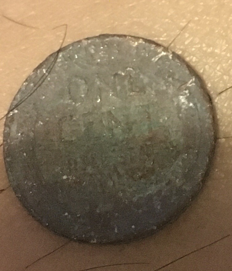 1953-D-Wheat-Cents-On-The-Parking-Lot?