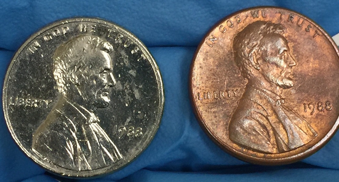 1988-Lincoln-Cent-In-A-Dime-Planchet-?