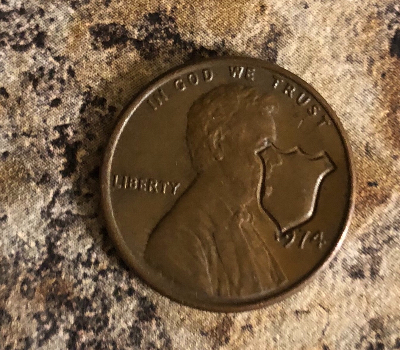 Help-Identifying-Stamp-On-1974-Penny