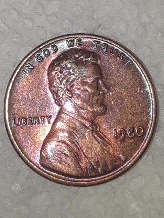 1980-One-Cent-Rainbow-Color-Coin-With-Double-Die