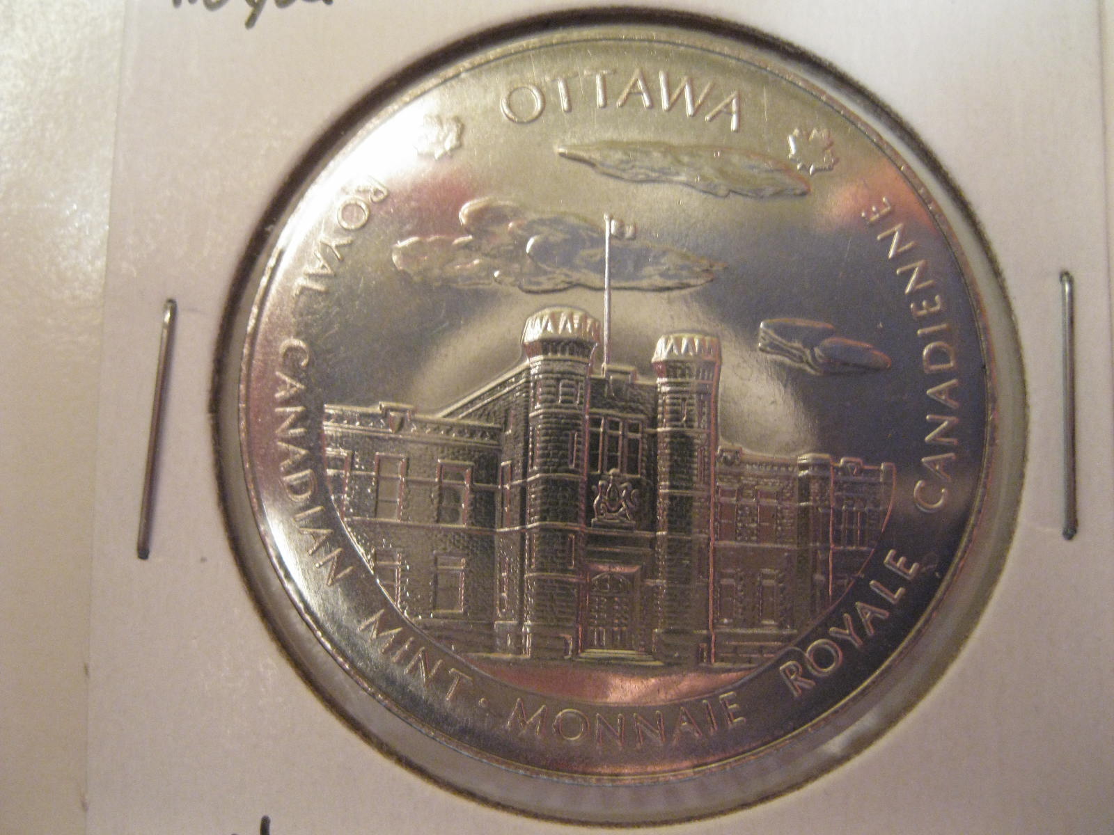 Royal-Canadian-Mint---1976-Inauguration-Medal-Of-Winnipeg-Plant