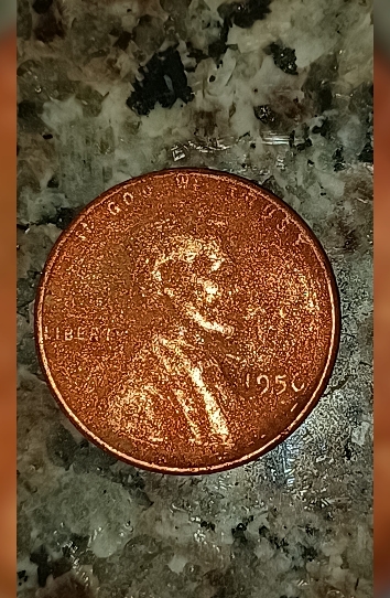 1950-Wheat-1c-Granular-Coated