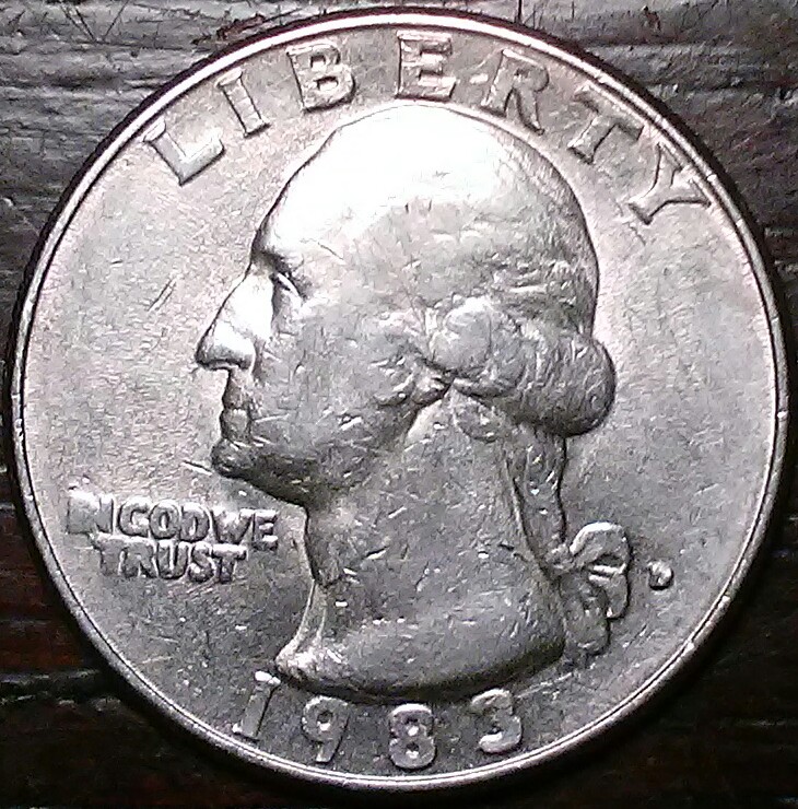 1983-D-Circulated-Quarter-Dollar-Nice-Example-Of-MD-Or-Something-More?