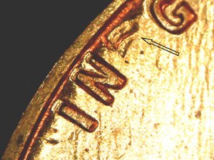 1958-D-LWC-Unusual-Die-Gouge