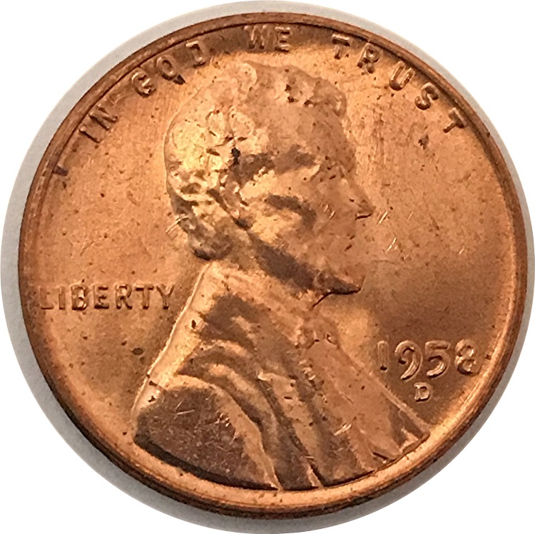 1958-D-LWC-9-Coins-With-The-Same-Die-Gouge