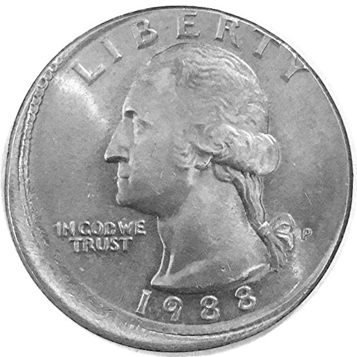 1988-Off-Center-Quarter-Struck-With-Inverted-Dies?-Collar-Clash?