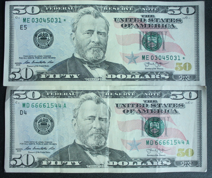 These-$50's-Good-For-Sale?-Star-Note,-Quad,-Triples