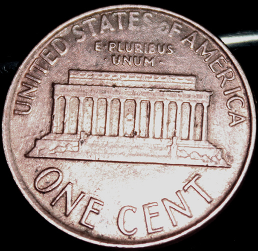 Two-80's-Lincoln-Cents.-Cut-Planchet?-Melted?