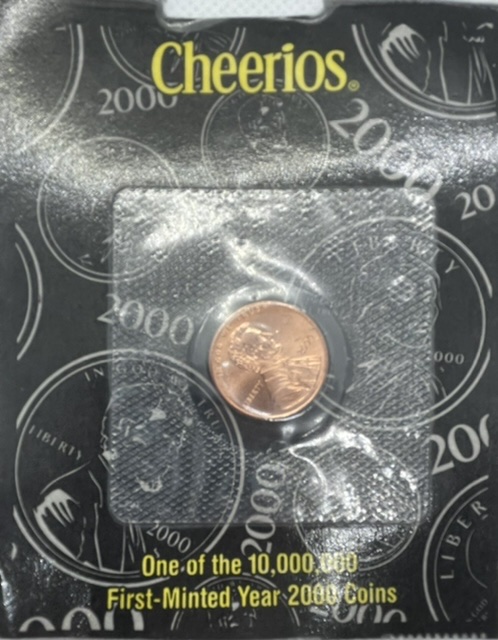 2000-Cheerios-Cent,-Bubble-Or-Die-Chip