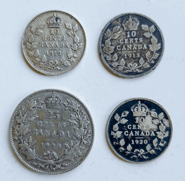 Canadian-Silver-Dime-And-Quarter---To-Melt-Or-Keep/Sell?--Are-There-Criteria?