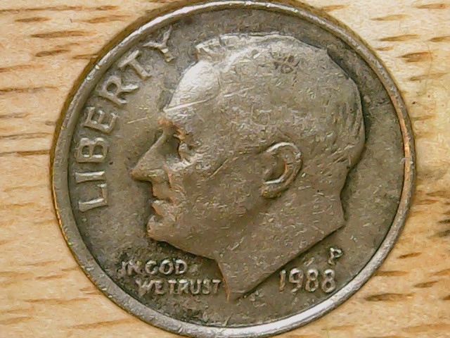 Found-This-1988-Dime-With-Bubble-On-Obverse-Side