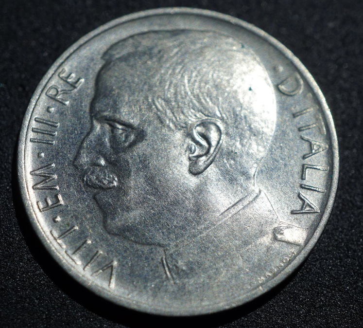 Italy---25-Centesimi---1924---Grade