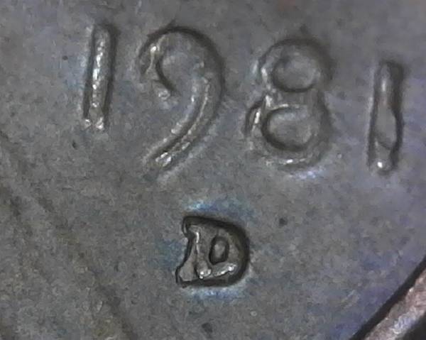 1981-Lincoln-Cent-Mint-Mark-Machine-Doubling-Or...?