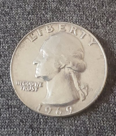 I'm-Totally-Speechless,-One-Of-A-Kind-Quarter!-1969