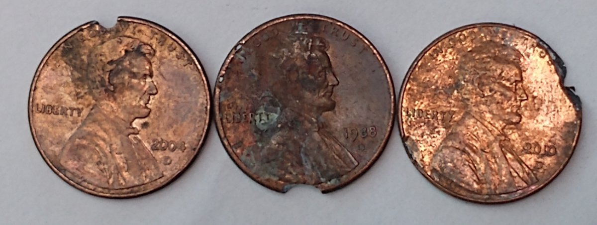 Lincoln-Memorial-Cents:-3-Coins..clipped-Or-PMD