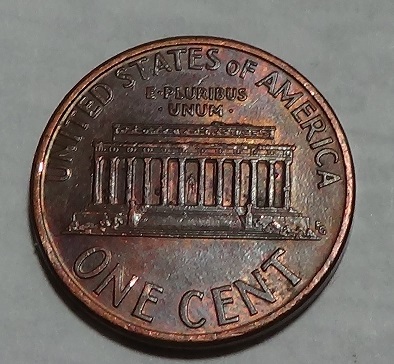 Lincoln-Cent--1993-D---With-Blisters/-Warts--Under-Mint-Mark,-Date,-Chin-No