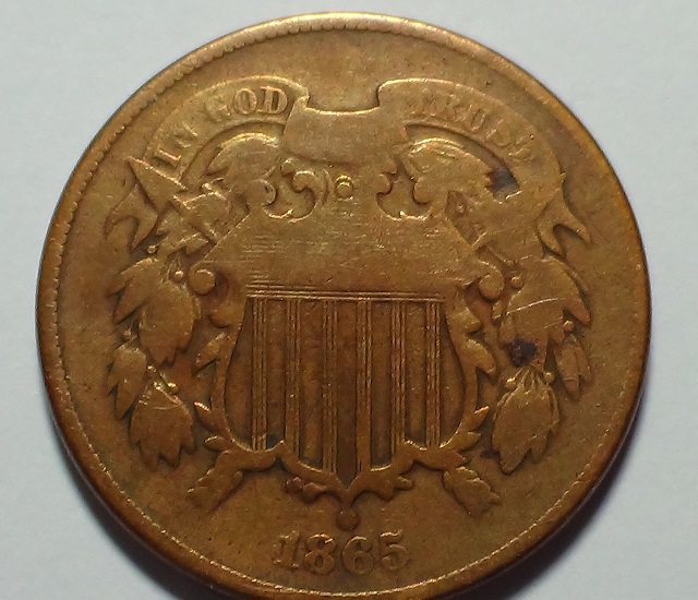 1865-2-Cent-Piece--Curved-5--For-Grading-?