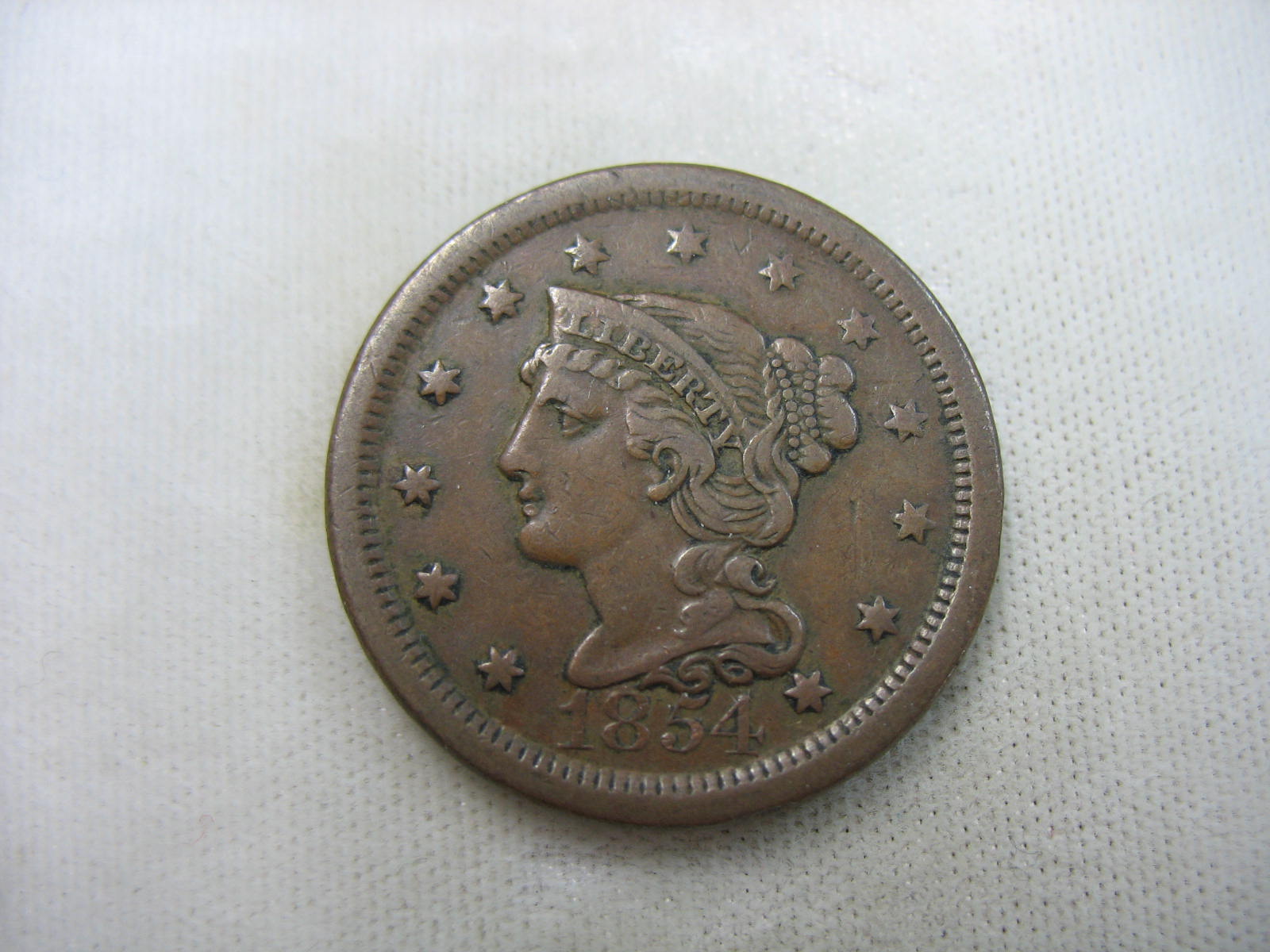 1854-US-Large-Cent-For-Grading