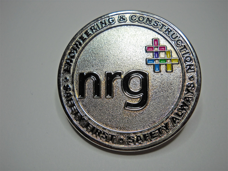 Nrg-'Safety-First'-Coin/Token---Shawville-Pennsylvania-2015-To-2016