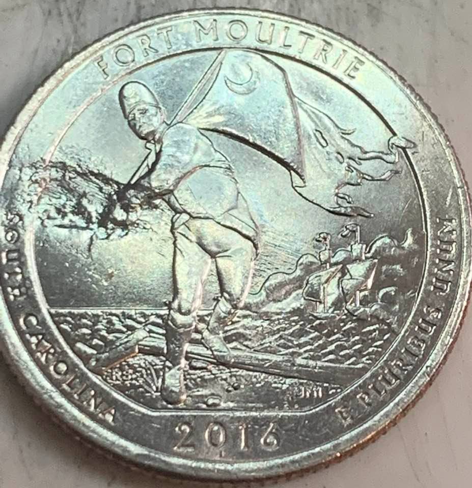 2016-P-South-Carolina-Fort-Moultrie-ATB-Quarter-Struck-Through-Error