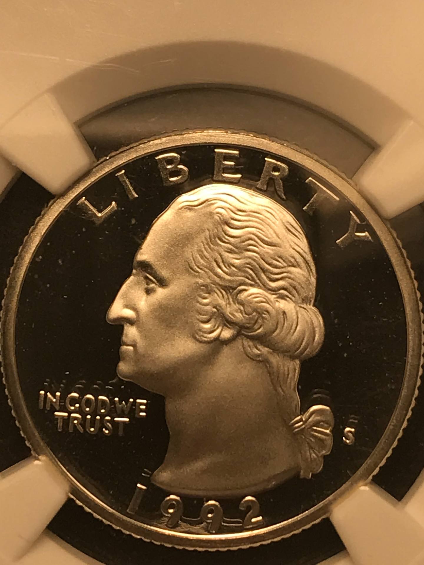 1992-S-Proof-69-Quarter,-Graded-By-NGC-Up-For-Thoughts