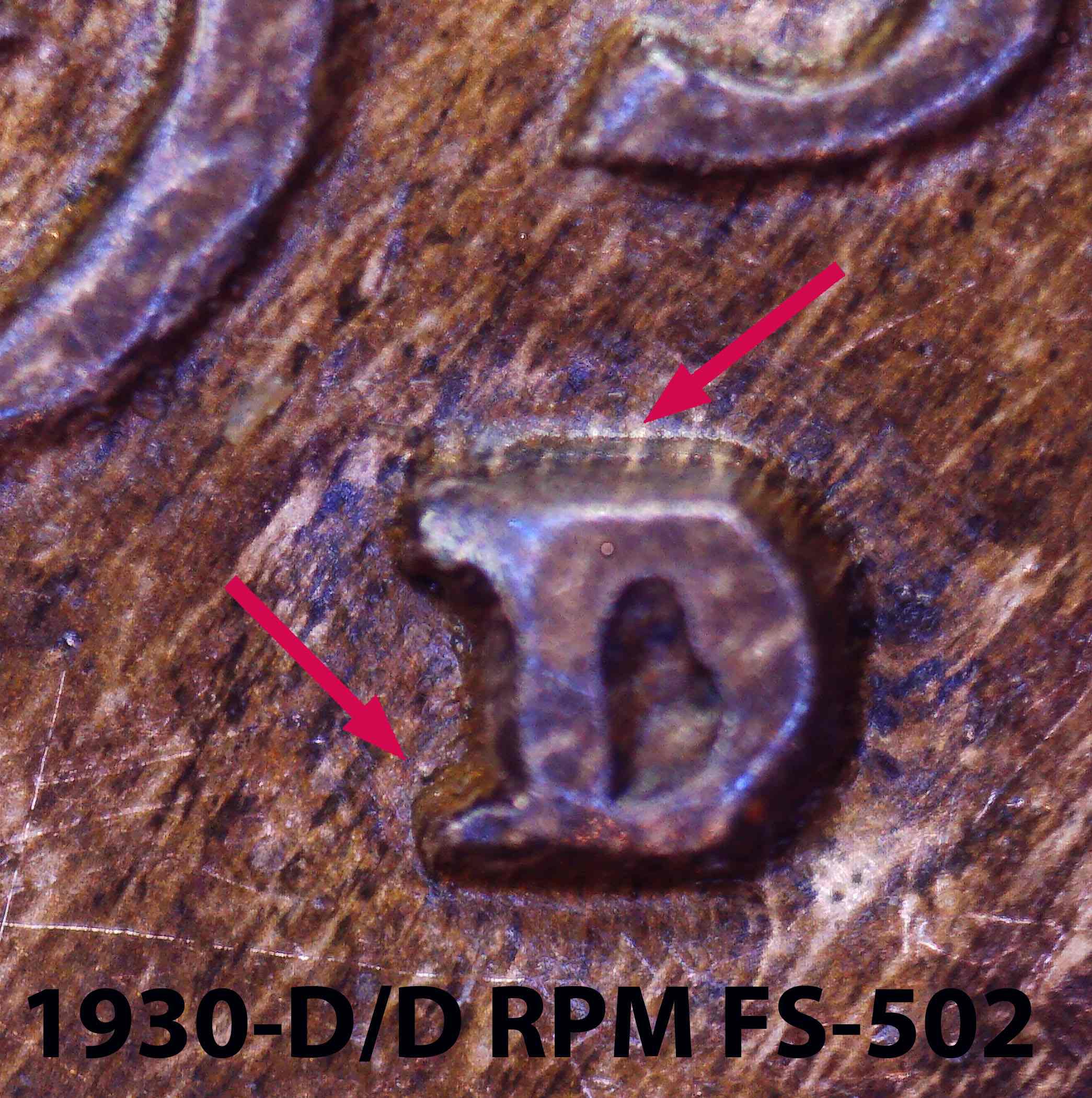 1930-D/D-Lincoln-Cent-Fs#:502
