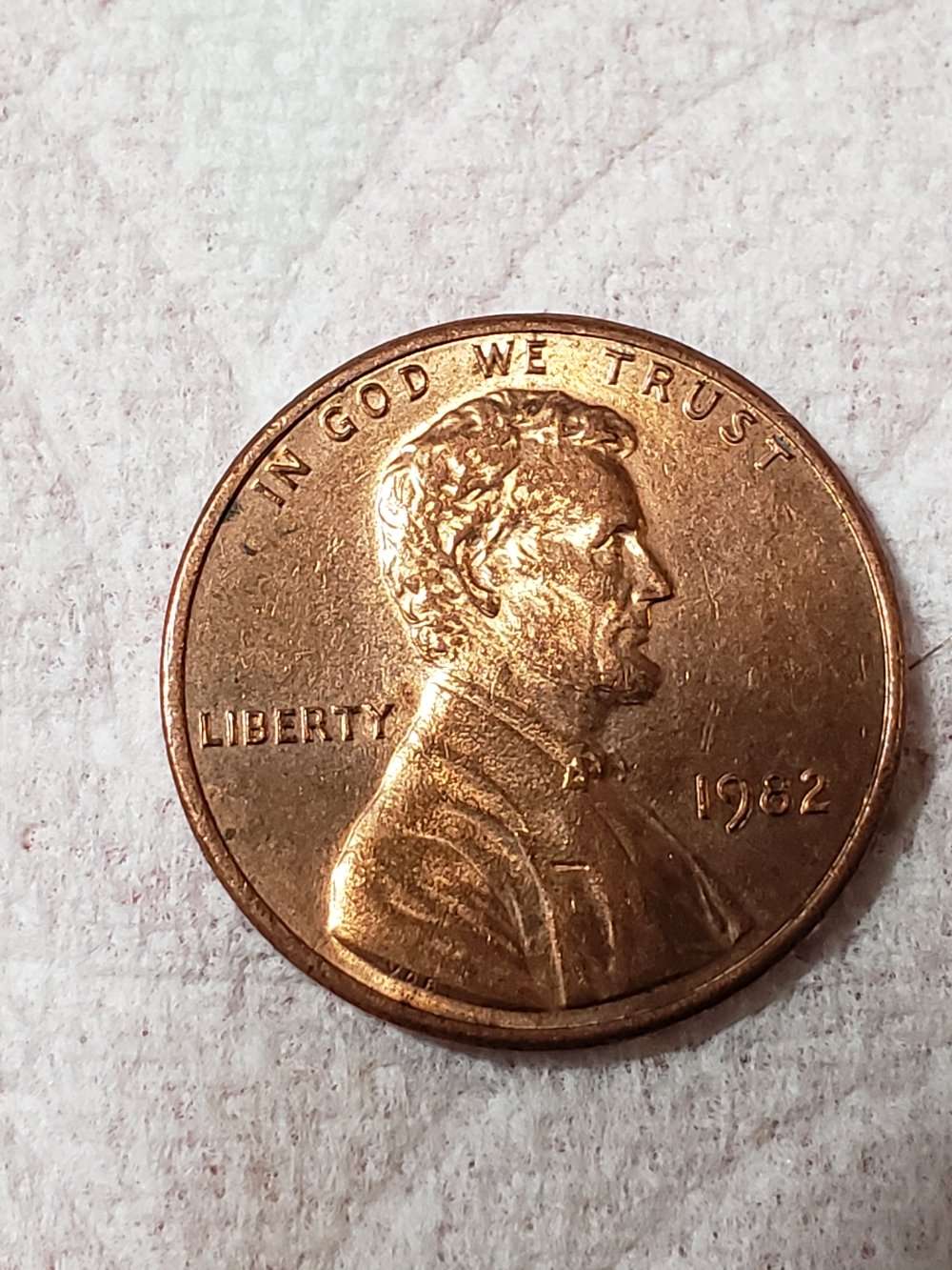 1982-Small-Date-Lincoln-Penny-Zinc-/Copper-Possible-Double-Die-Obverse?
