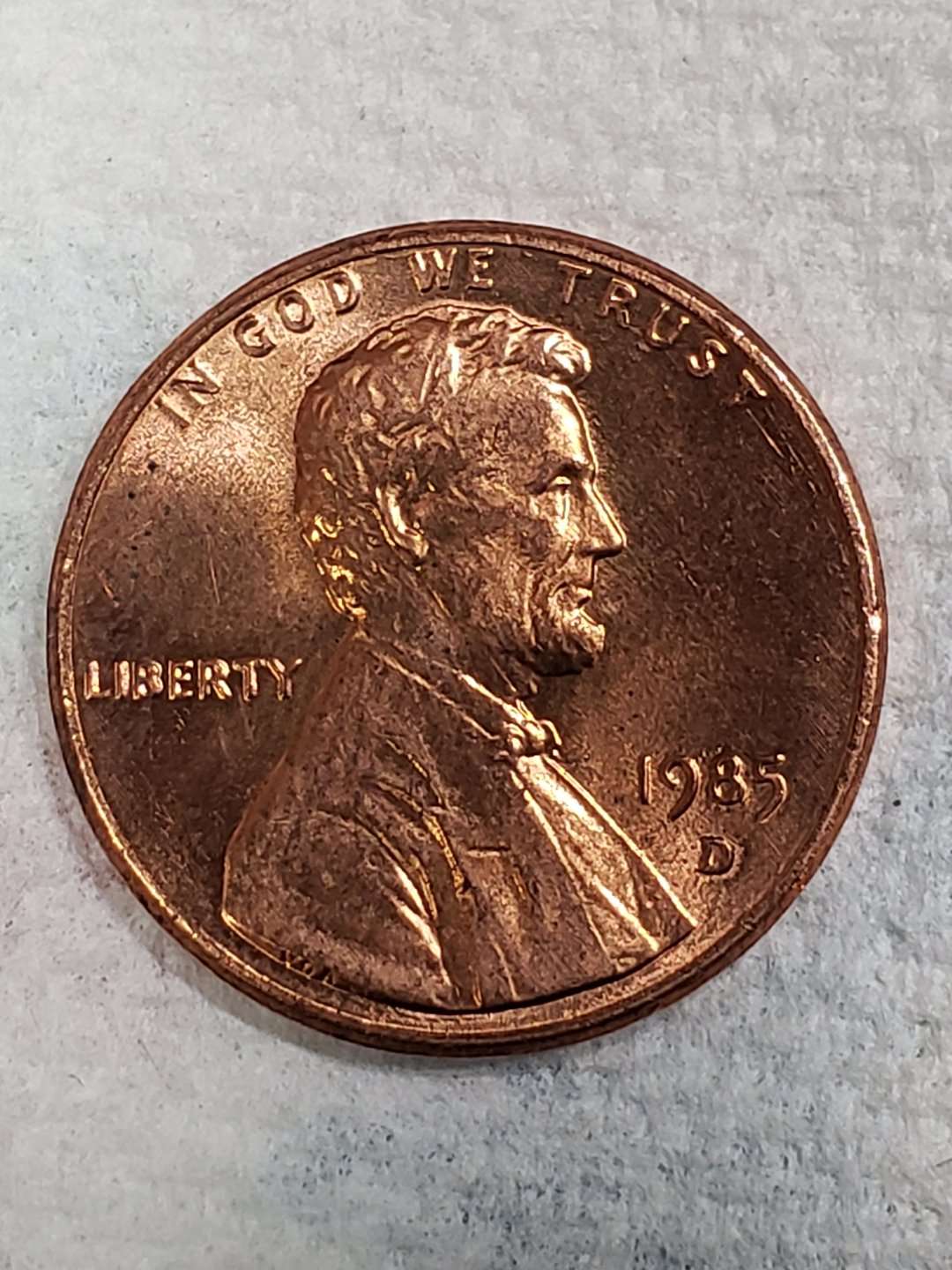 1985-D-Lincoln-Cent-DDO,-Zinc-Rot?