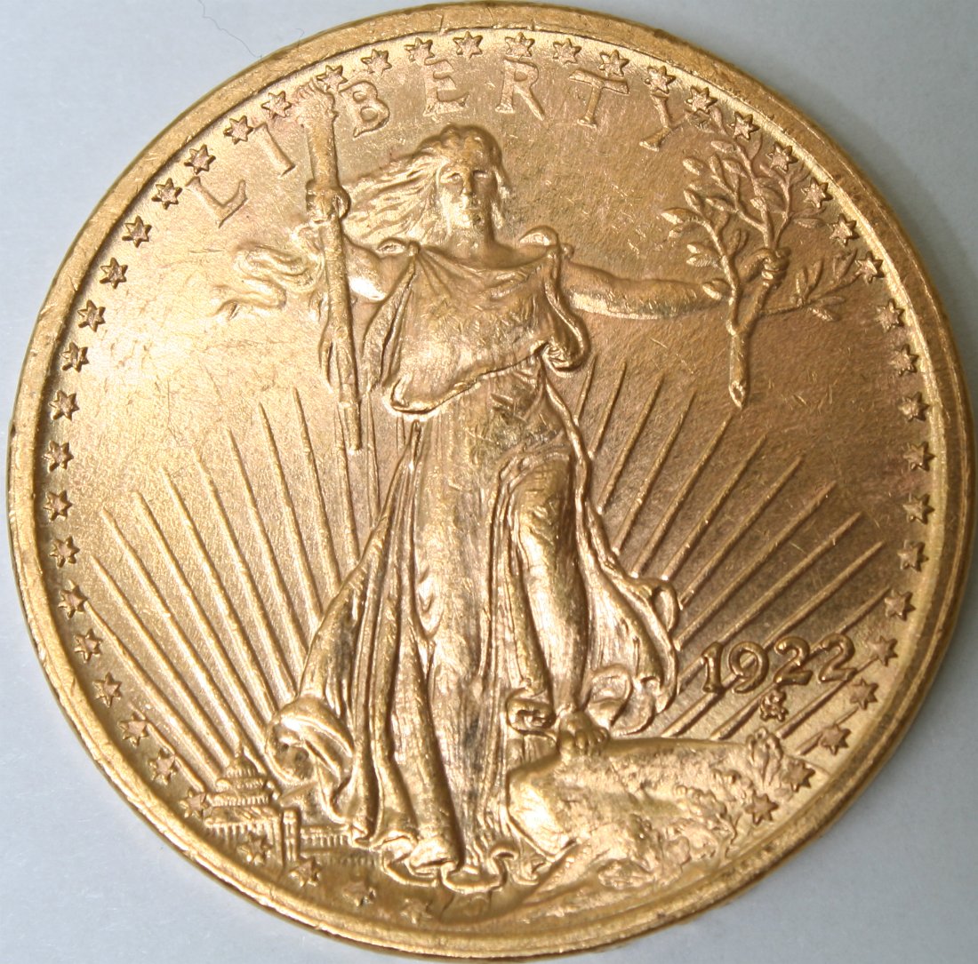 1922-20$-St.-Gaudens,-For-Grading