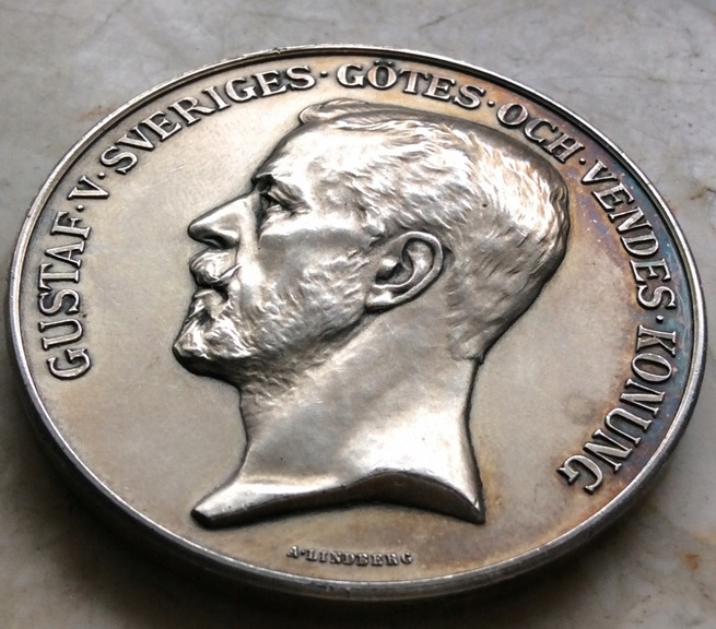 Sweden;-Gustaf-V-Horse-Breeding-Medal