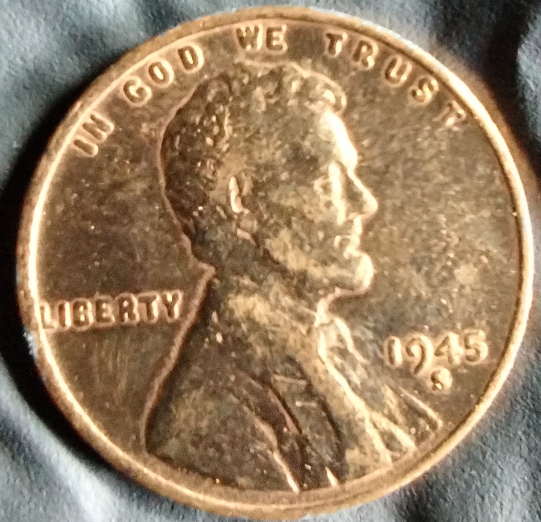 1945-S-Lincoln-Penny-For-Grading
