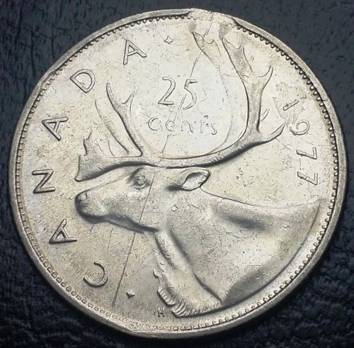 1977-25-Cent-With-Clipped-Planchet
