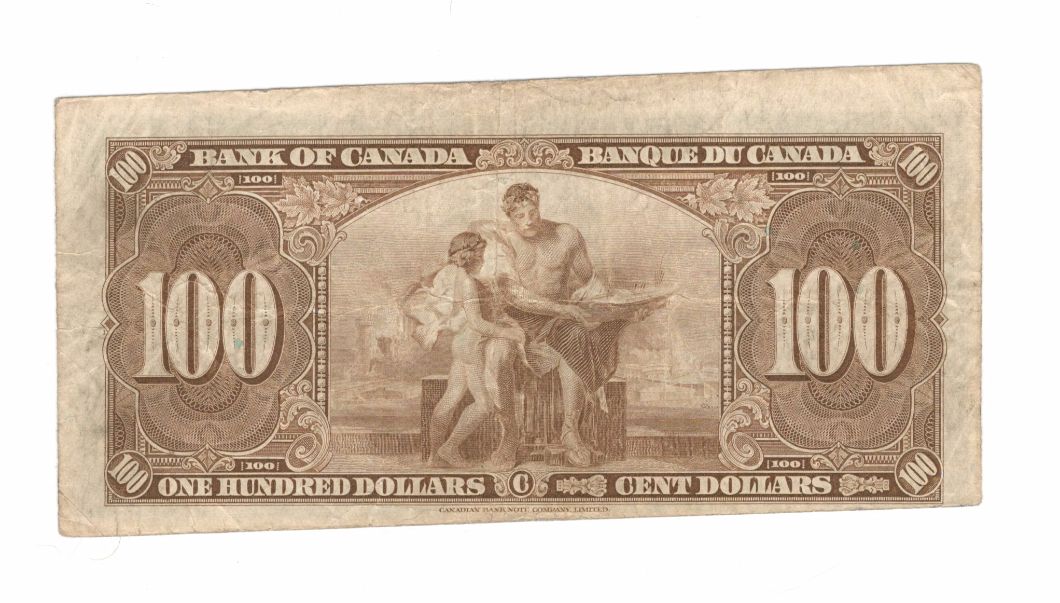 Error-Note;-1937-$100-Bc-27B-#bj1322000