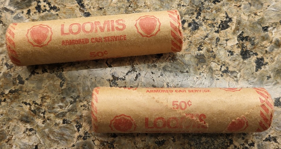 1983-1-Cent,-Near-Beads,-Mint-Rolls-In-Loomis-Wrapped-Rolls.--Lucky-Find