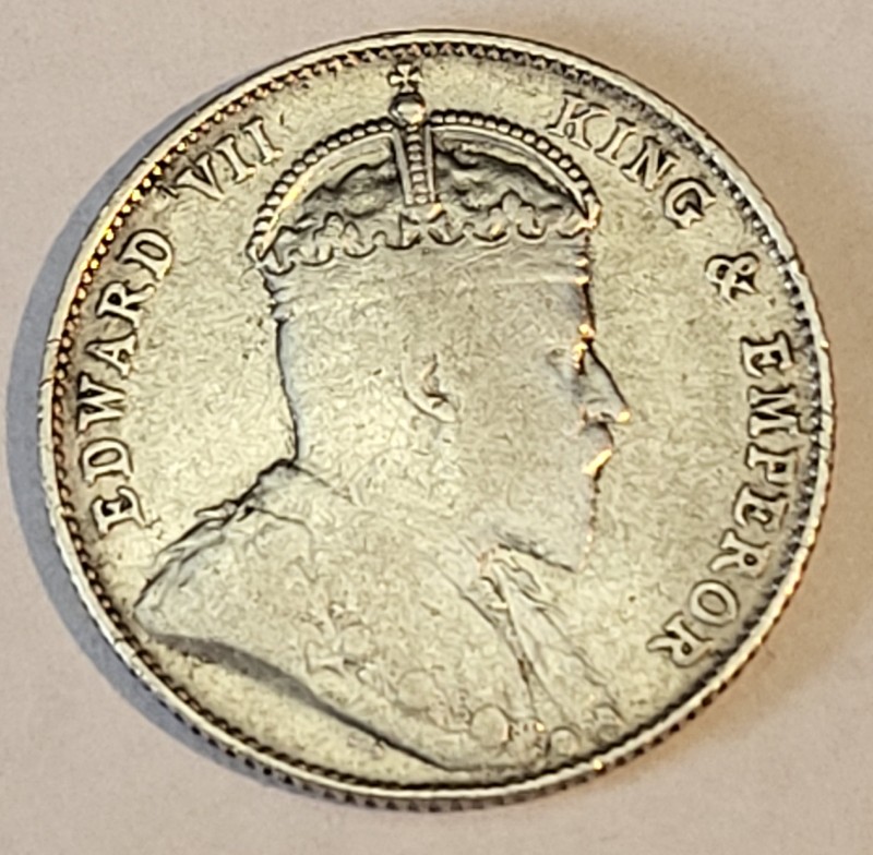 1910,-Twenty-Cent,-Straits-Settlements-Coin