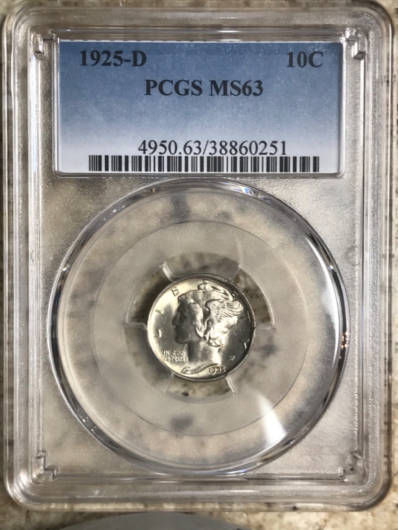 1925-D-Mercury-Dime-For-Grading